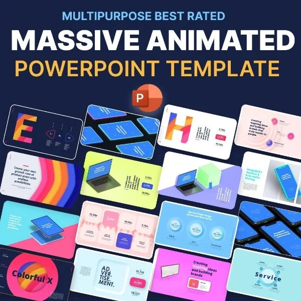 12,000 Premium PowerPoint Templates Mega Bundle